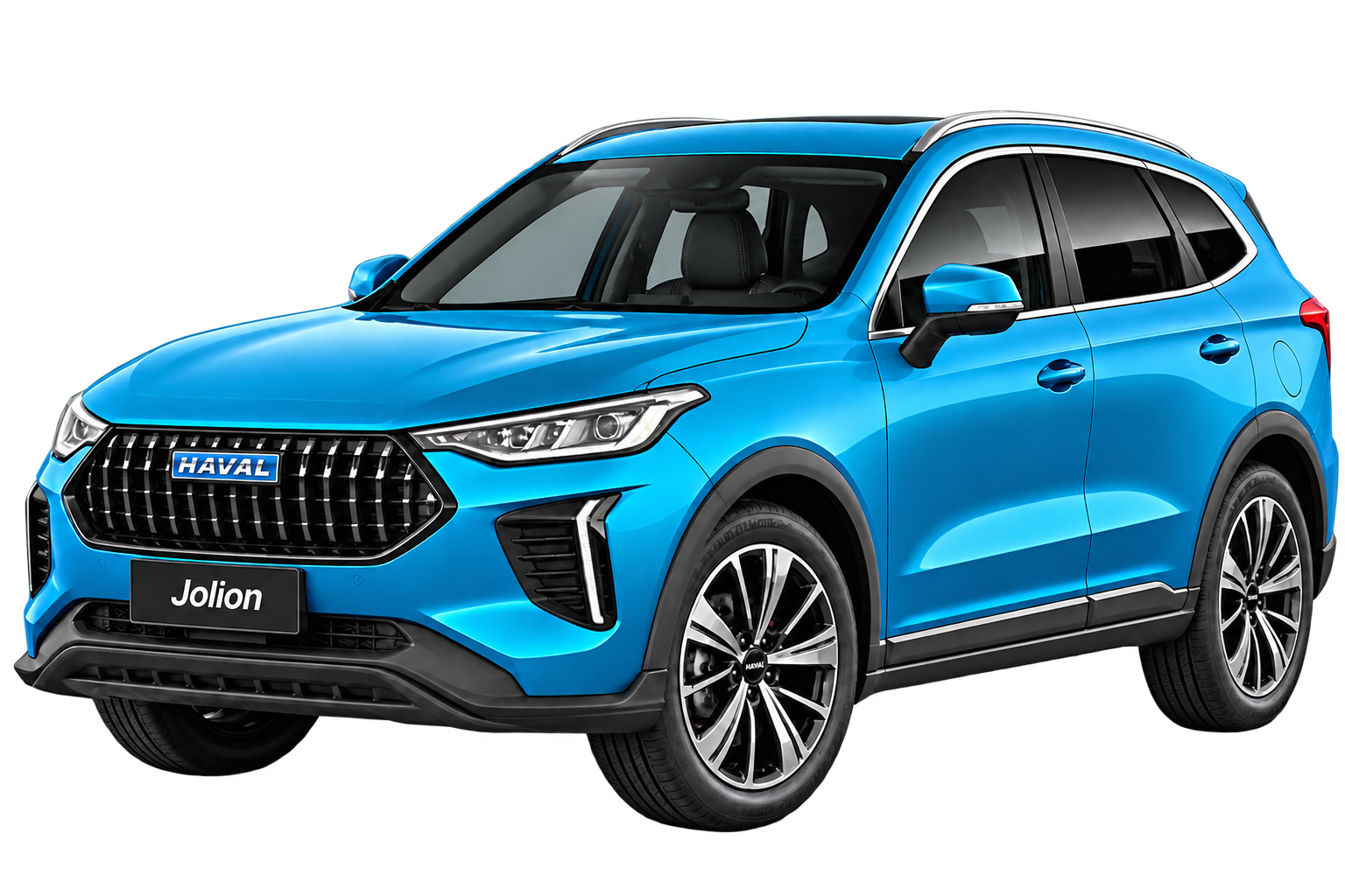 Blue Haval Jolion SUV automatic rental vehicle